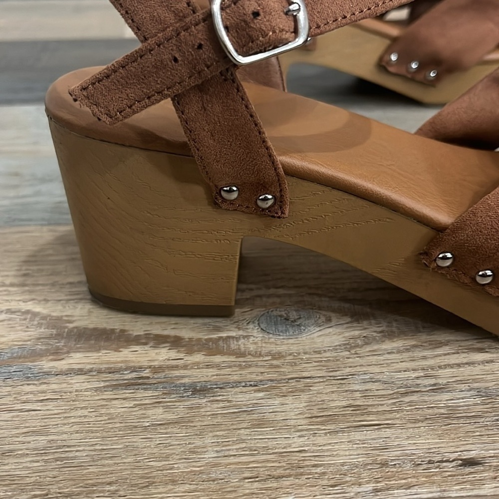 Universal Thread Cognac Eleanor 2.5" Block Heeled… - image 7